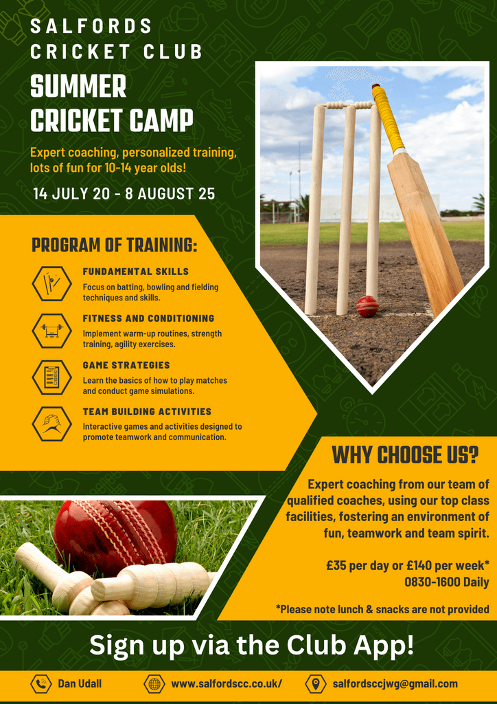 SalfordsCC (@salfordscc) on Twitter photo 2025 Summer Cricket Camp! #Pitchero
salfordscc.co.uk/calendar/event… 2025 Summer Cricket Camp! #Pitchero
salfordscc.co.uk/calendar/event…