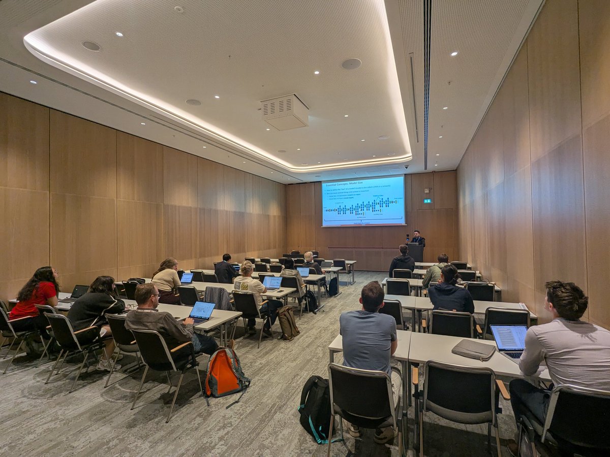 mvapich's tweet image. Attendees at the tutorial about principles and practices of #DL at #ISC25