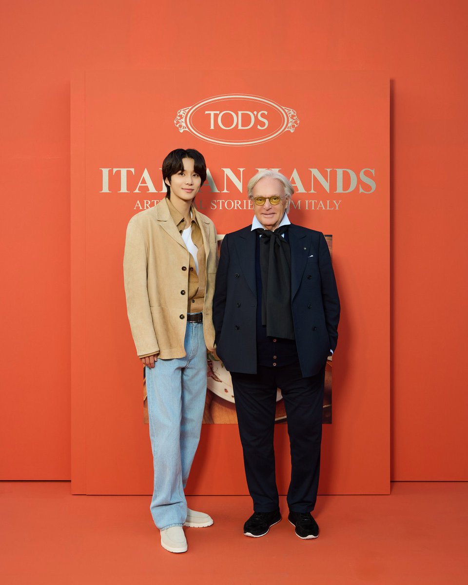 Jungwoo from TOD’S Korea KakaoTalk Channel Update🧡