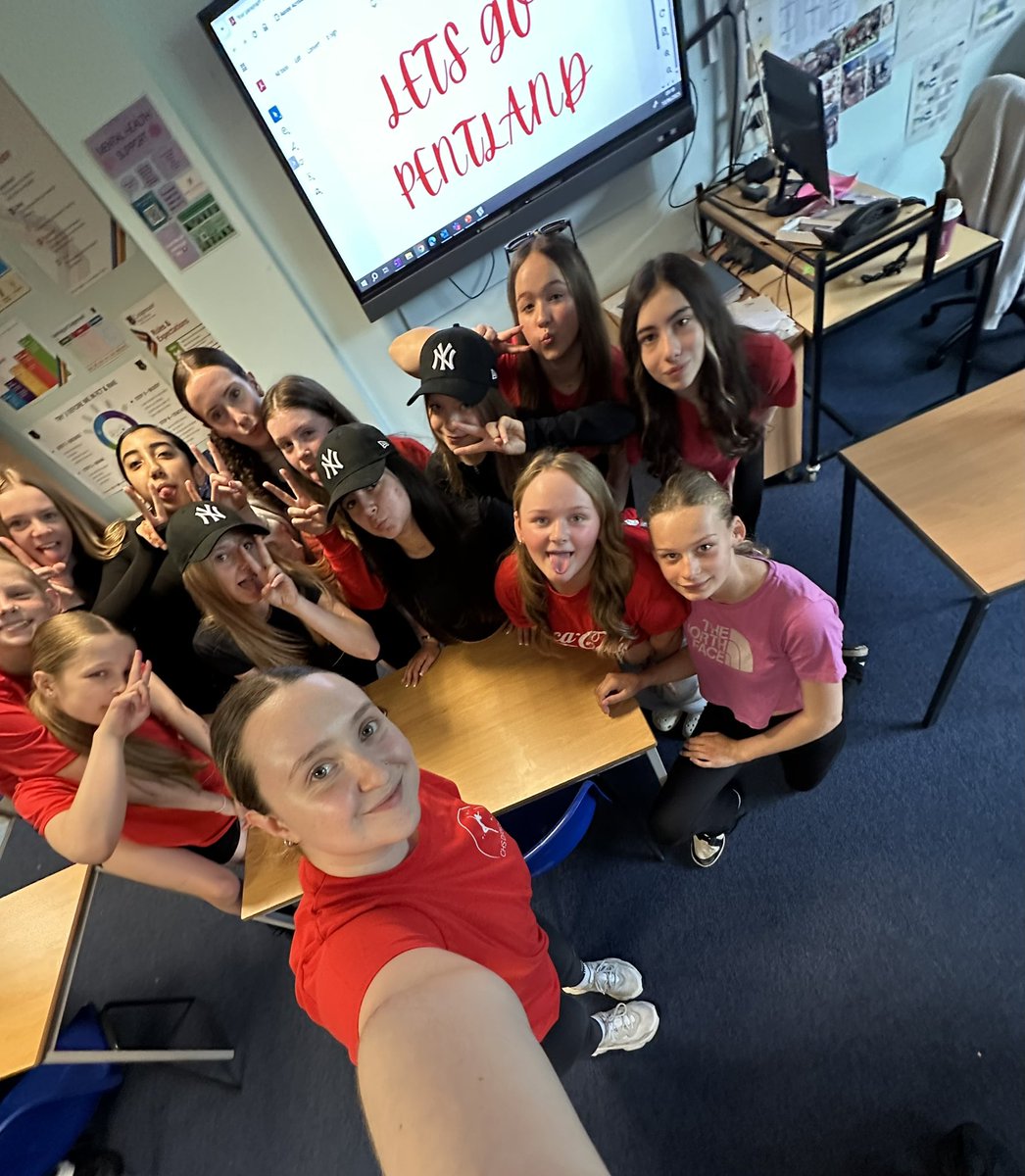 Let’s go Pentland!! ❤️🎈‼️🏃🏻‍♂️ <a href="/CraigmountHS/">Craigmount High School</a>