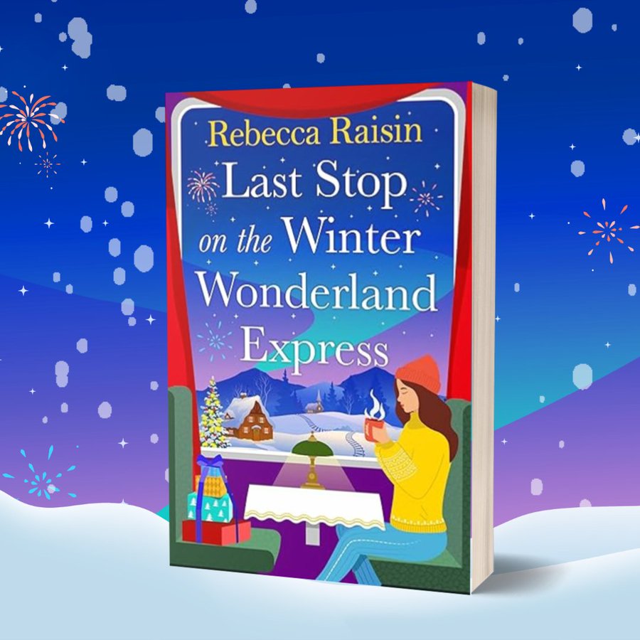 I am delighted to be taking part in the #CoverReveal for <a href="/jaxandwillsmum/">Rebecca Raisin</a>'s new Christmas book, Last Stop on the Winter Wonderland Express! Out on 13th August 2025 with <a href="/BoldwoodBooks/">Boldwood Books</a>! A beautiful cover radiating warmth, wonder, and festive Christmas magic! mybook.to/LastStopSocial