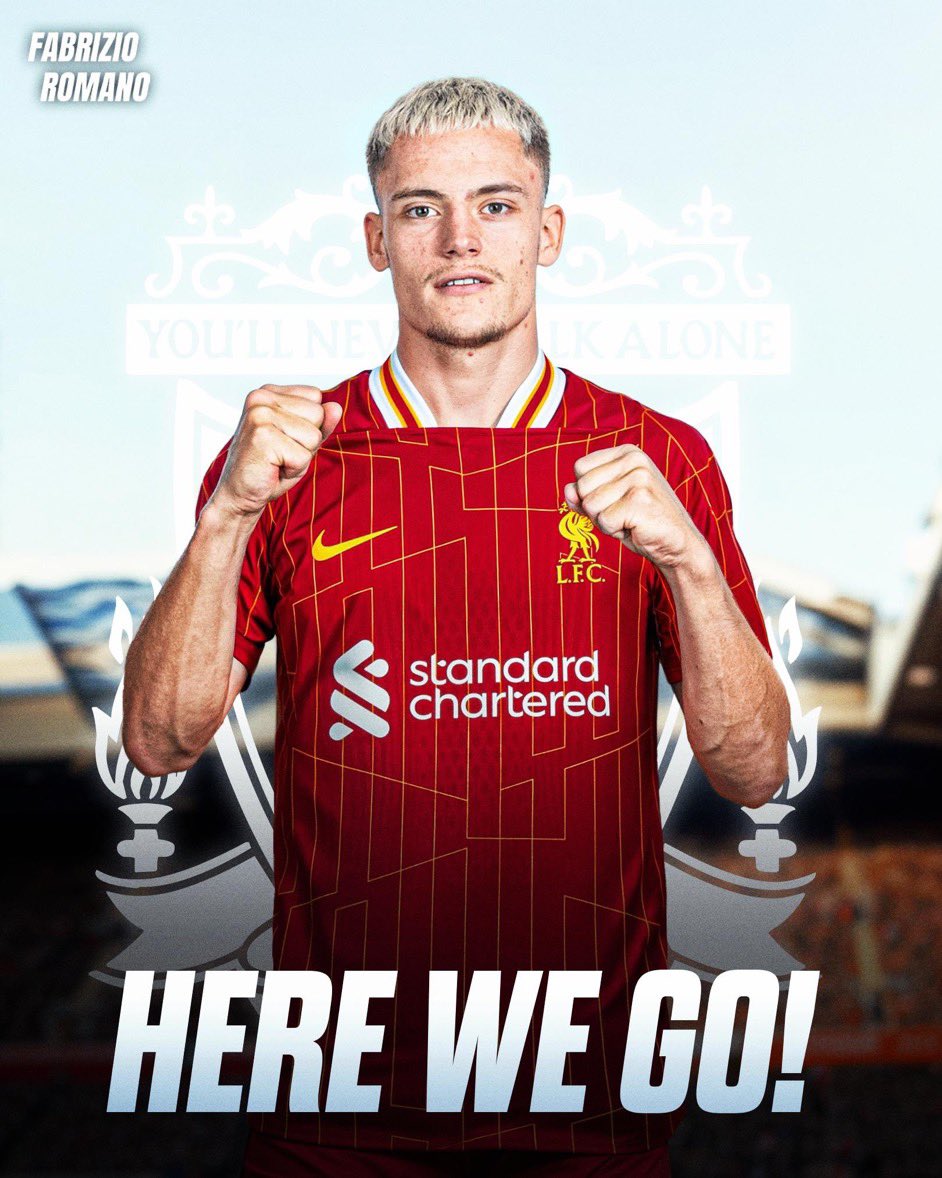 [🟢] NEW: Florian Wirtz to Liverpool was, remains and will be, here we go. 

[<a href="/FabrizioRomano/">Fabrizio Romano</a>]