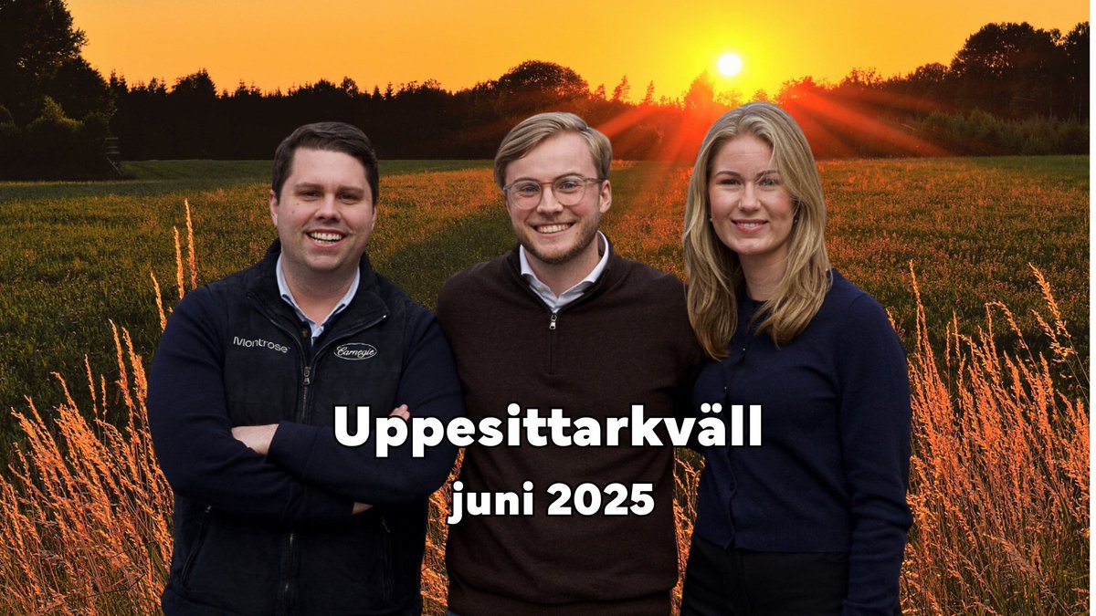 Uppesittarkväll (@uppesittar) on Twitter photo 24 juni kör vi nästa avsnitt!
- Småbolagsviskaren <a href="/wiker_elin/">Elin Wiker</a> kommer!
- Kristofer Tonström vd på kursraketen Clas Ohlson kommer! 24 juni kör vi nästa avsnitt!
- Småbolagsviskaren <a href="/wiker_elin/">Elin Wiker</a> kommer!
- Kristofer Tonström vd på kursraketen Clas Ohlson kommer!