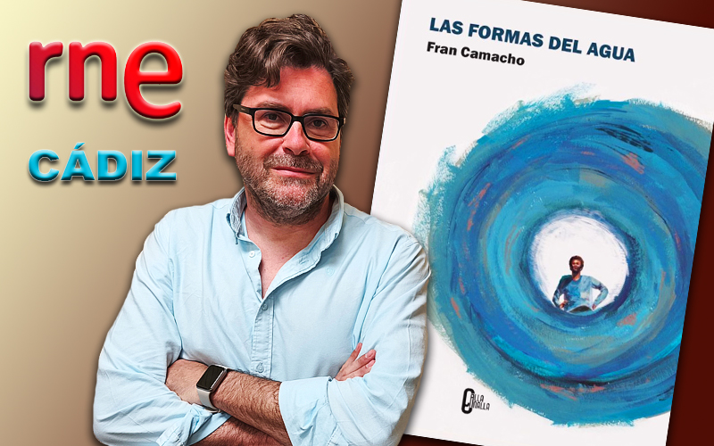 Aquí está la entrevista a Fran Camacho en <a href="/radio5_rne/">Radio 5</a> Cádiz sobre su libro de relatos "Las formas del agua". Alrededor del minuto 8 en este enlace: rtve.es/play/audios/an…