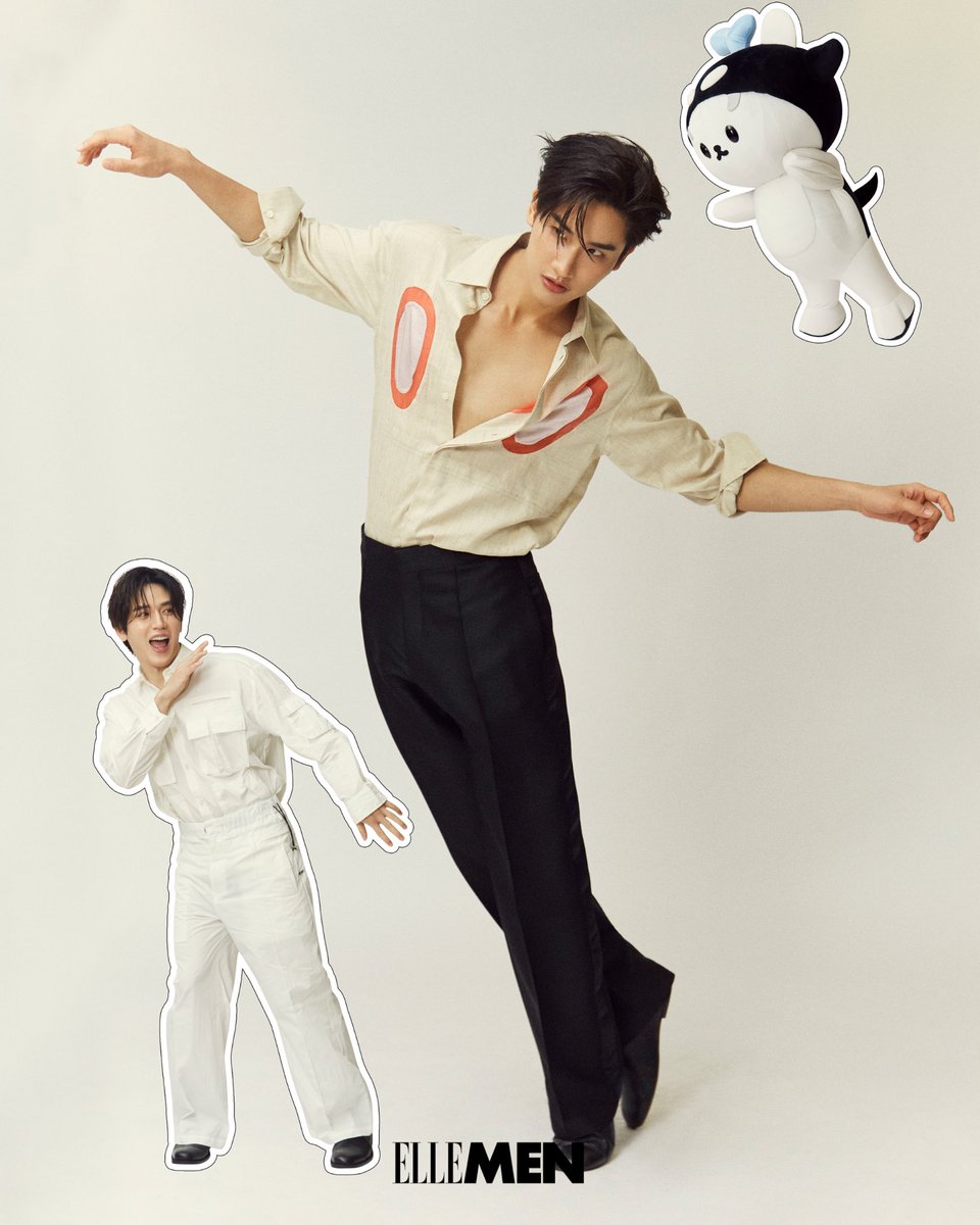 ElleMenThailand's tweet photo. แฟชั่นเซตนี้คืออีกหนึ่งการเดินทางของ ‘เต-นิว’ ที่เราร่วมบันทึกไว้ในคอลัมน์ #ELLEMENVoices เพื่อถ่ายทอดมิตรภาพ ความเข้าใจ และการเติบโต ที่สำคัญครั้งนี้ยังได้ 'โพก้าซัง' ผู้เปรียบเสมือนสัญลักษณ์ความผูกพันของทั้งสอง

#ELLEMENVoicesTayNewPolcasan 
#Tawan_V
#Newwiee
#Polcasan https://t.co/6nGAzIfl2j