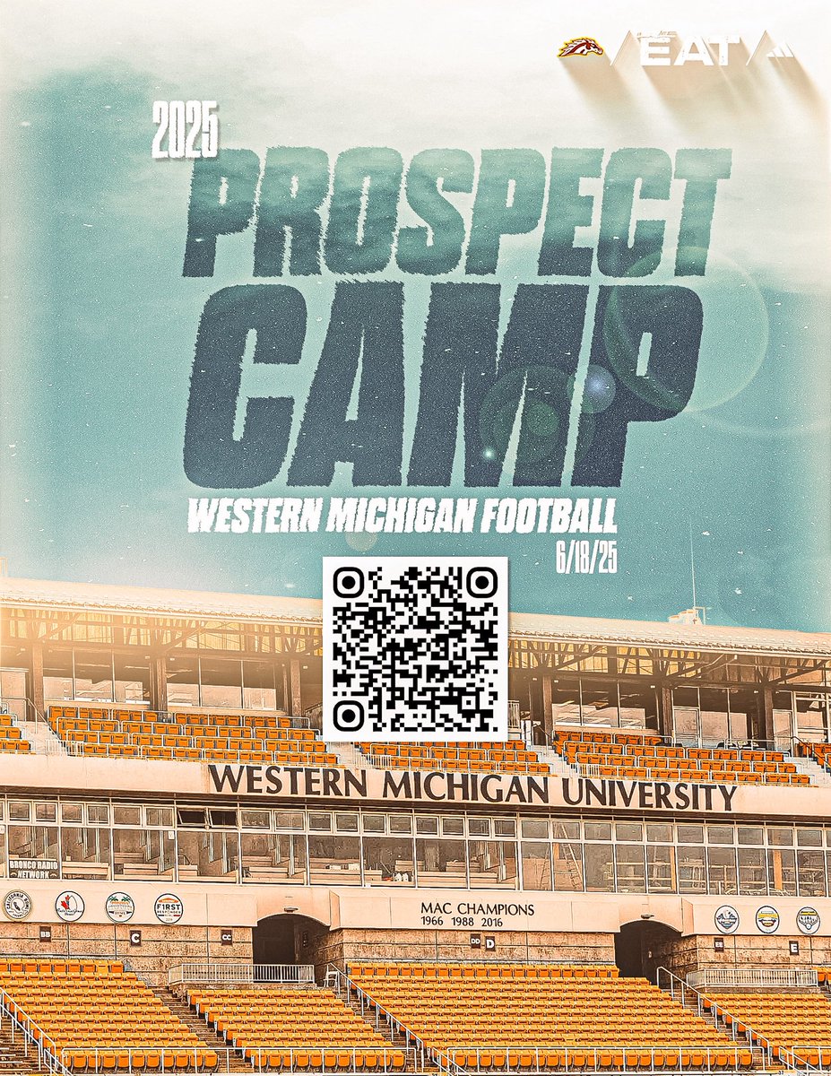 Come and compEAT!! 

<a href="/WMU_Football/">Western Michigan Football</a> 

#EAT #Eliteisthestandard