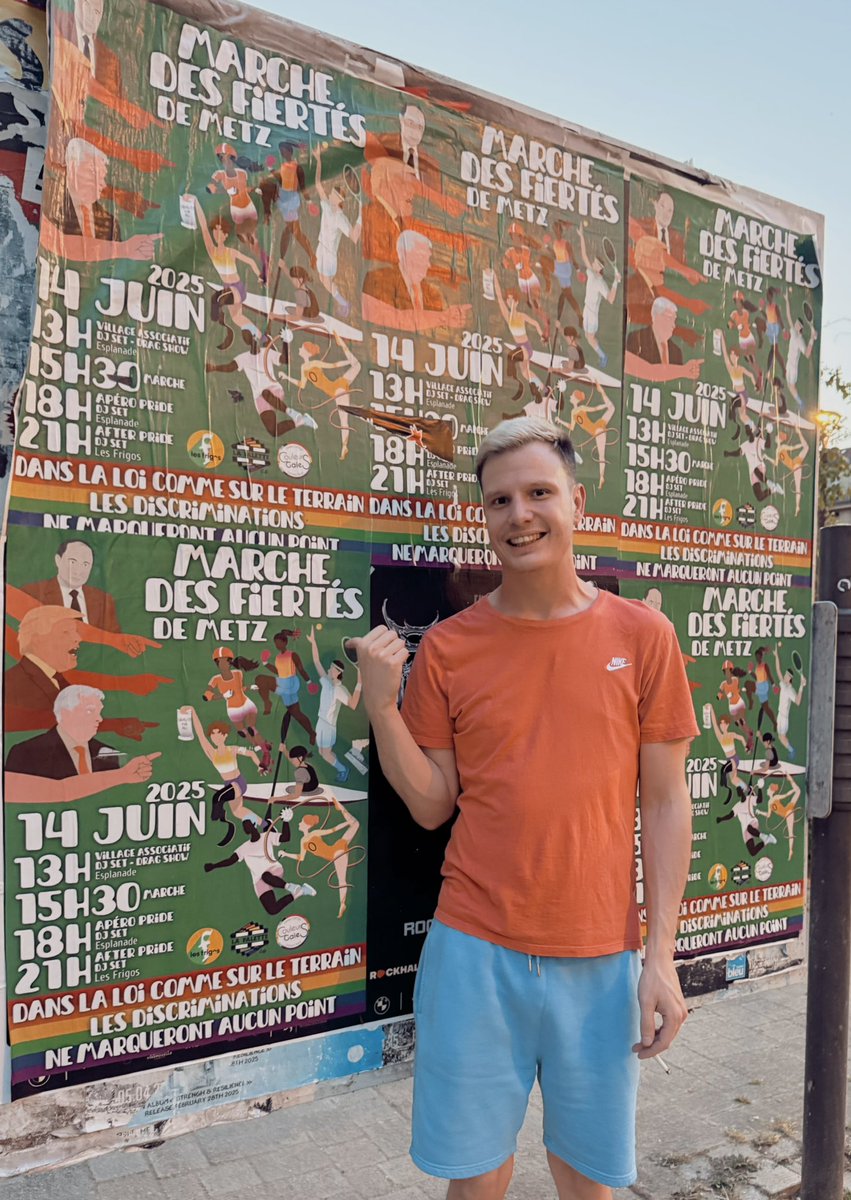 La Pride de Metz, c’est demain 🏳️‍🌈❤️🏳️‍🌈