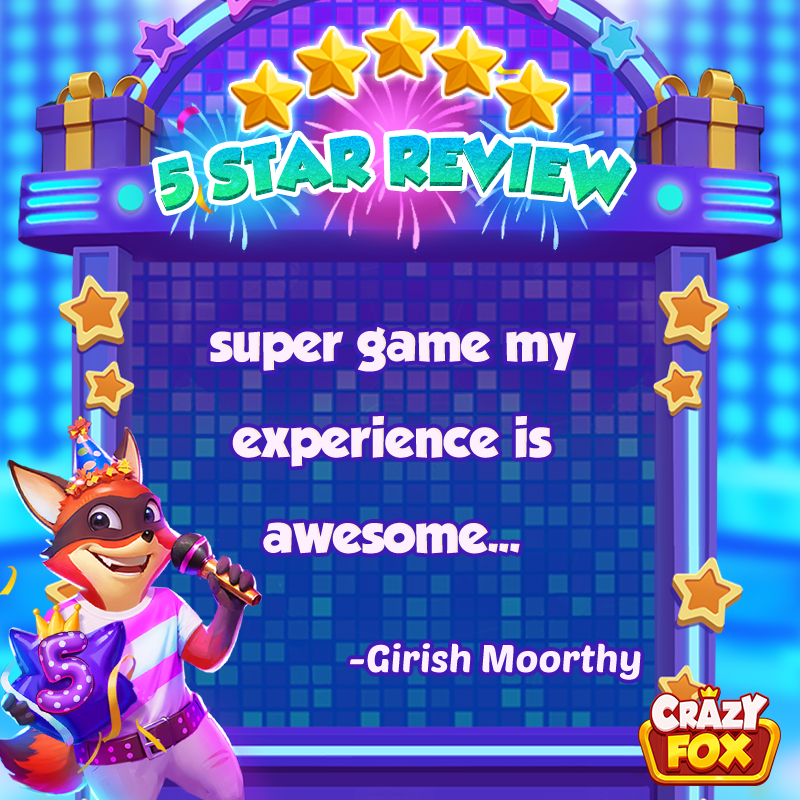 CrazyFox_Game's tweet photo. 🎊 Good friends like you make this anniversary truly special. Here's to more adventures together!
❤️ Thank you, Girish Moorthy.

Gift: https://t.co/XmHZA4ag3z https://t.co/X4nAmruBY7
