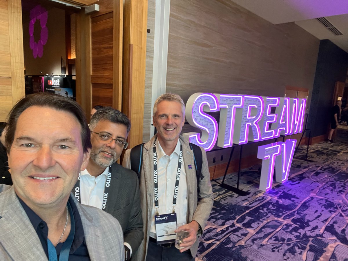broadpeak's tweet image. Thanks to everyone we met at #NEM in Dubrovnik and #StreamTV in Denver. Great to see Yann Bégassat share sharp insights on multi-CDN, low latency for sports, interactive features &amp;amp; global scaling. Let’s keep the conversation going #NEM2025 @streamtv_show @neweumarket