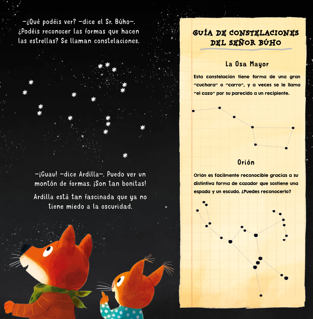 Cumio Editora (@cumioeditora) on Twitter photo 📚Una noche de acampada da para mucho, incluso para observar y conocer las estrellas y las constelaciones.
ℹ️En la Escuela del bosque del Señor Búho te esperan un montón de aventuras y de conocimientos de todo tipo. 📚Una noche de acampada da para mucho, incluso para observar y conocer las estrellas y las constelaciones.
ℹ️En la Escuela del bosque del Señor Búho te esperan un montón de aventuras y de conocimientos de todo tipo.