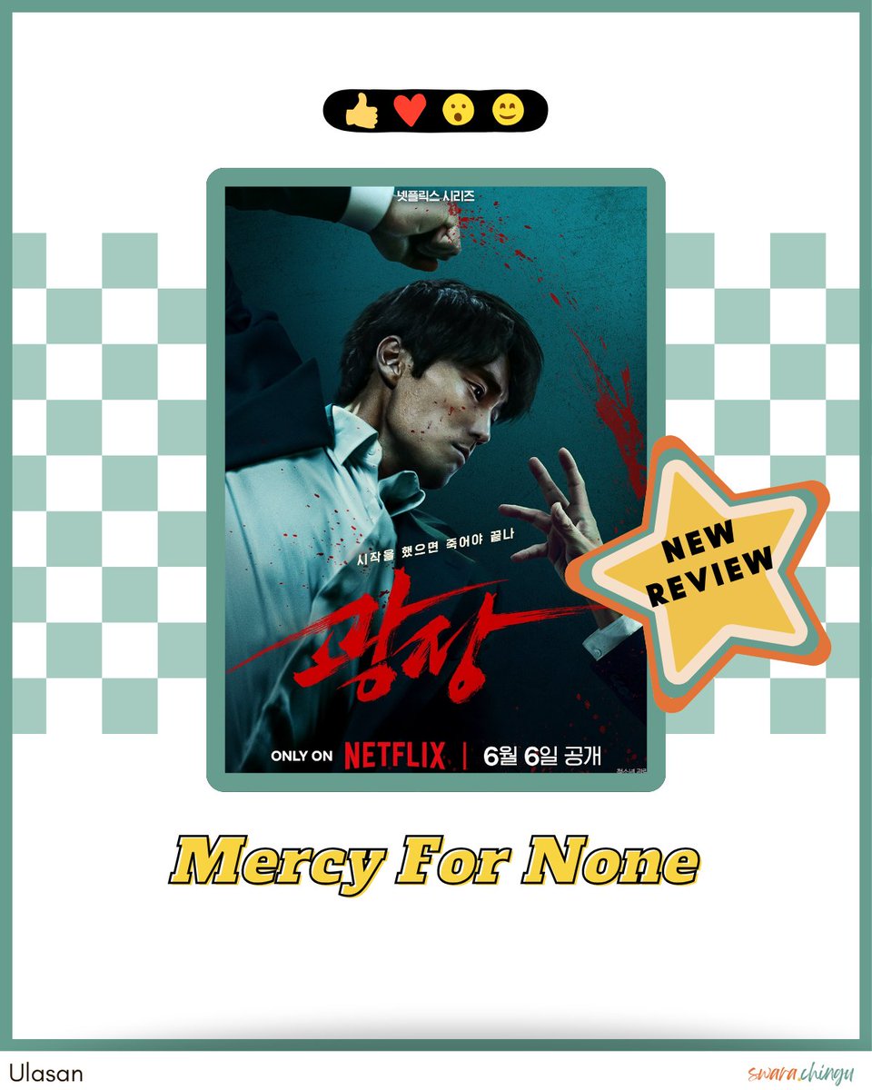SwaraChingu's tweet photo. Kali ini So Jisub berperan sebagai Nam Gijun, mantan gangster yang muncul kembali untuk membalas dendam atas kematian sang adik. Mau tau endingnya? Segera tonton #MercyForNone ya!
#sc_ulasan #swarachingu #ulasandrama https://t.co/ctWpK5K3kx
