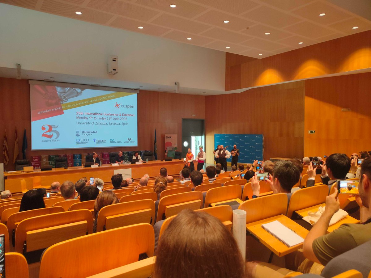 🌍 Innovalia Metrology está en la 25ª Conferencia de euspen en Zaragoza.

Hoy presentamos METAMORPHA, nuestro proyecto europeo para impulsar la IA y la continuidad digital en la fabricación.

¡Gracias a quienes asististeis!