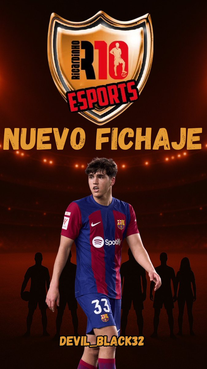 🔥 ¡Nuevo muro defensivo! @Devil_Black32 llega a #R10eSports.
🛡️ Defensa contundente + ⚡ salida de balón letal.
💪 ¡Bienvenido a la retaguardia!

🔥 Nova muralha defensiva! @Devil_Black32 chega à #R10eSports.
🛡️ Defesa sólida + ⚡ saída de bola mortal.
💪 Bem-vindo à retaguarda!