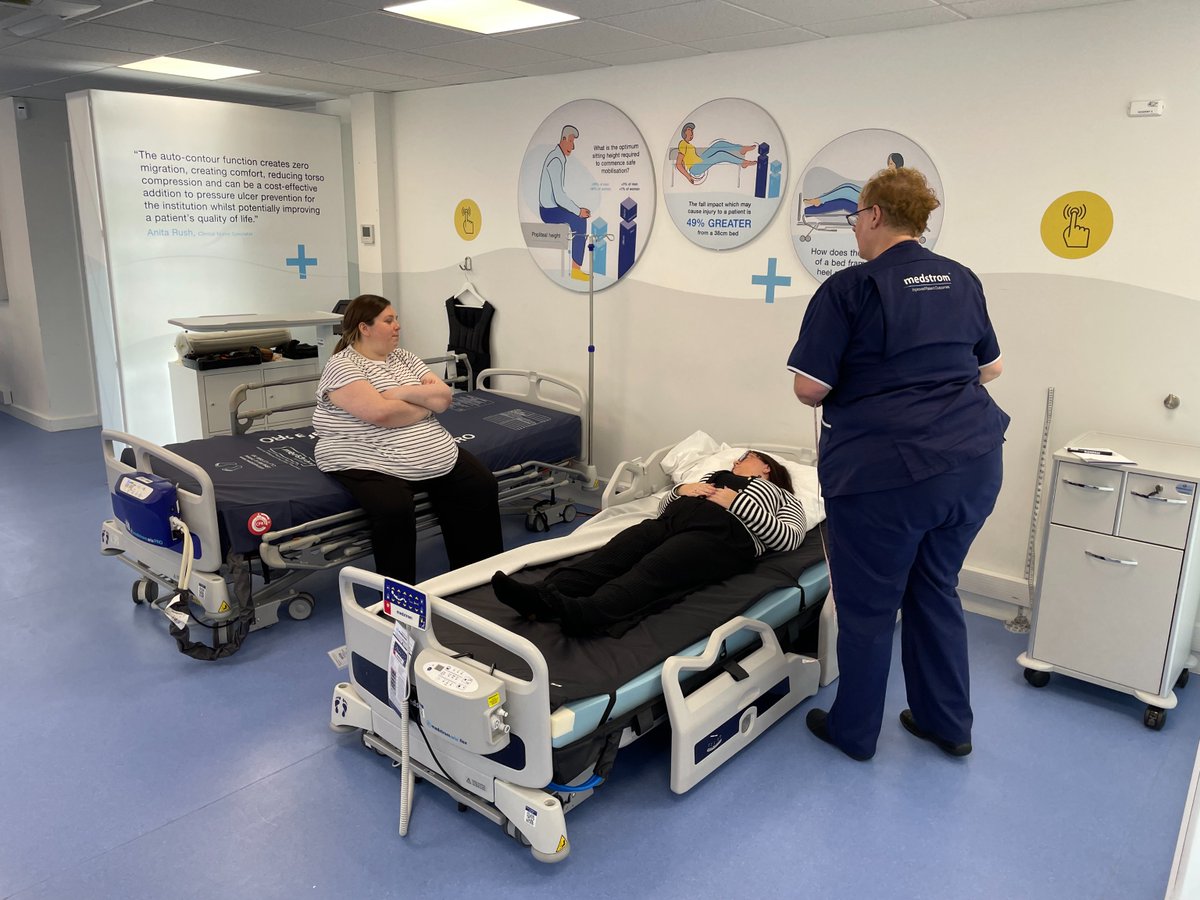 The #MedstromAcademy welcomed more visitors this week! 😊

During the session, they explored equipment solutions tailored to patient needs and took away practical approaches for their own clinical settings. 🛏️

Book your visit today: medstrom.com/the-medstrom-a…