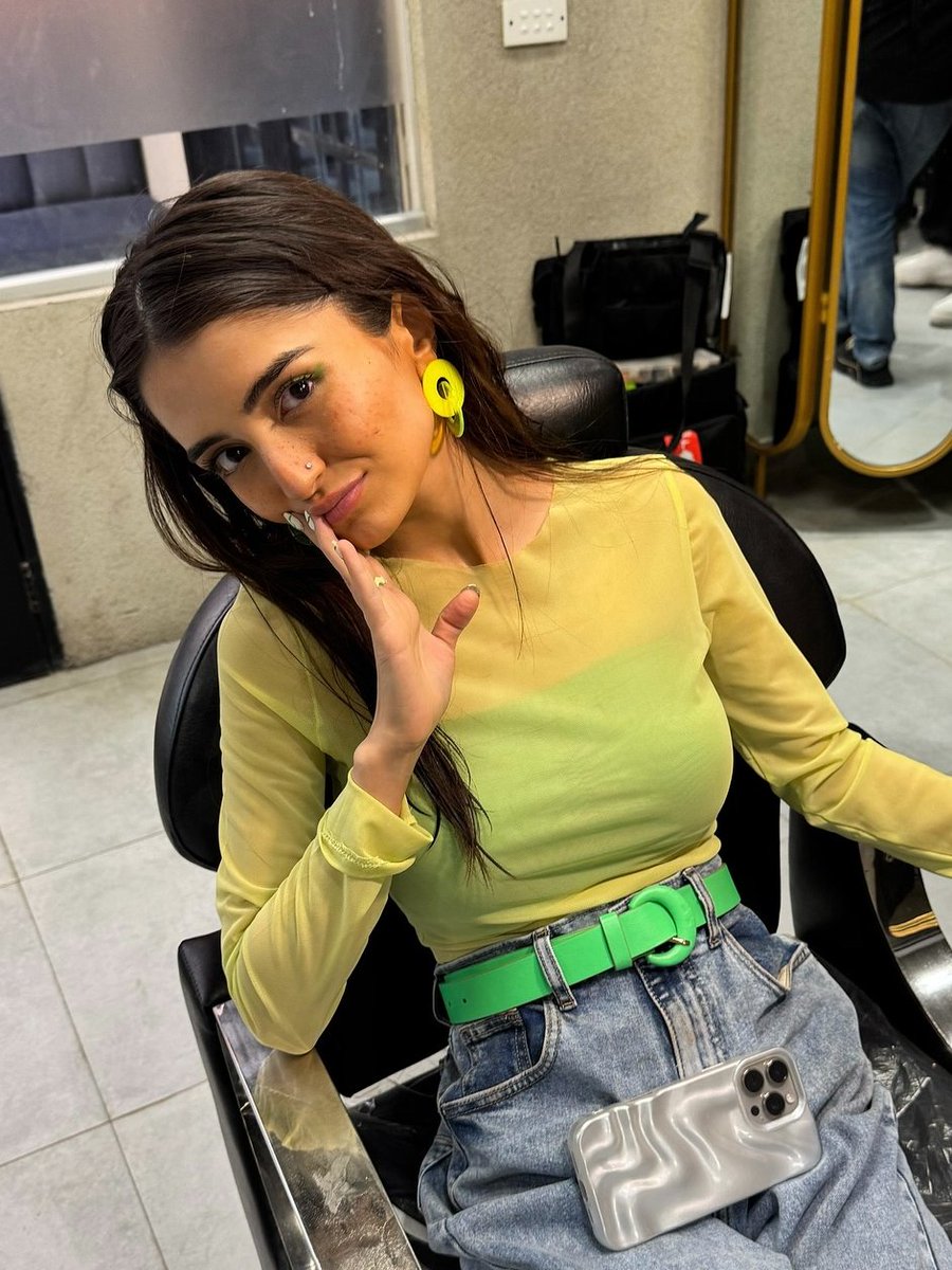 ShowbizAndNewz's tweet photo. #Merub in her recent appearance from BTS https://t.co/75Qar8m4Z2