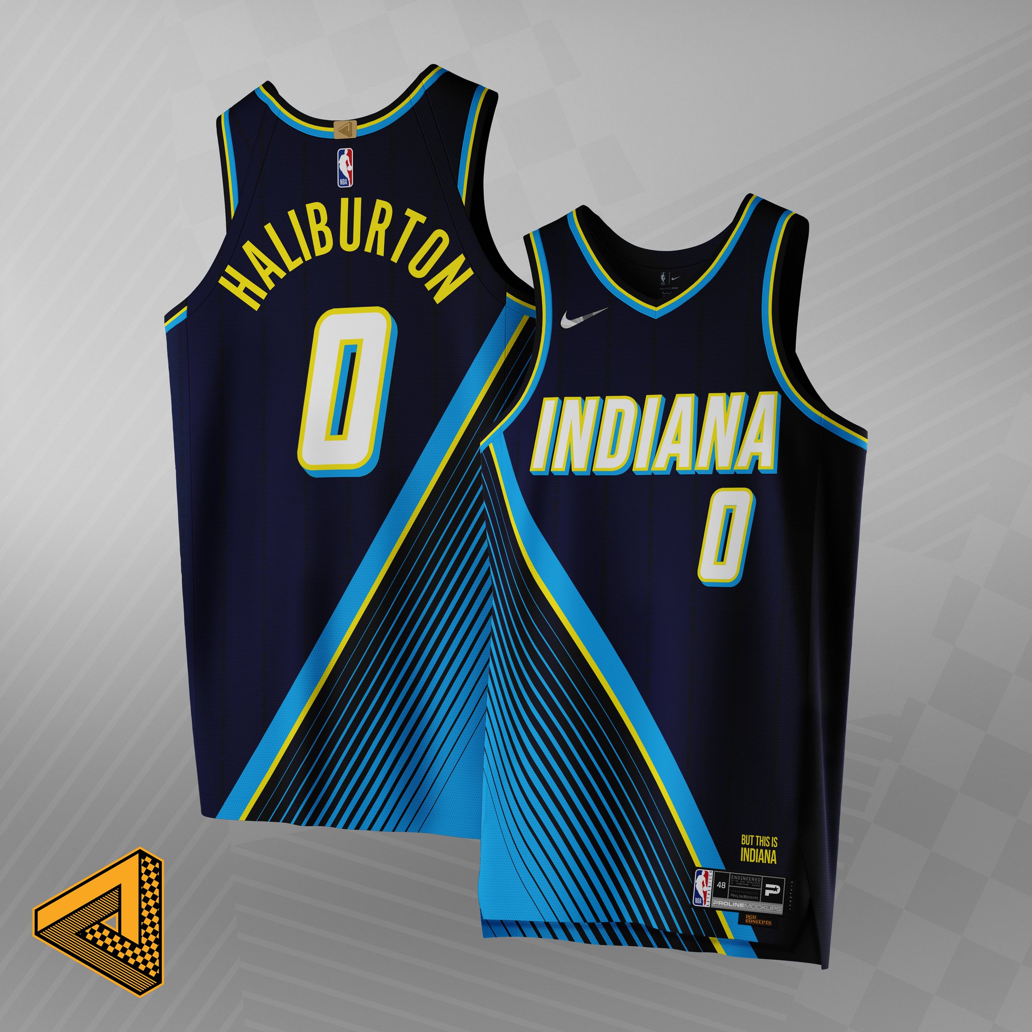 専用Indiana PacersTurner GameJersey XL Myles Turner Indiana Pacers Nike Unisex 2025 NBA Finals