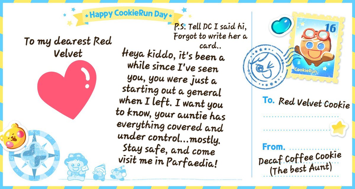 VCodedMassacre's tweet photo. @GingerBrave_dev Totally don't know who these 2 are #Happy_CookieRunDay #16th_Cookieletter https://t.co/lXLJcLLBZG
