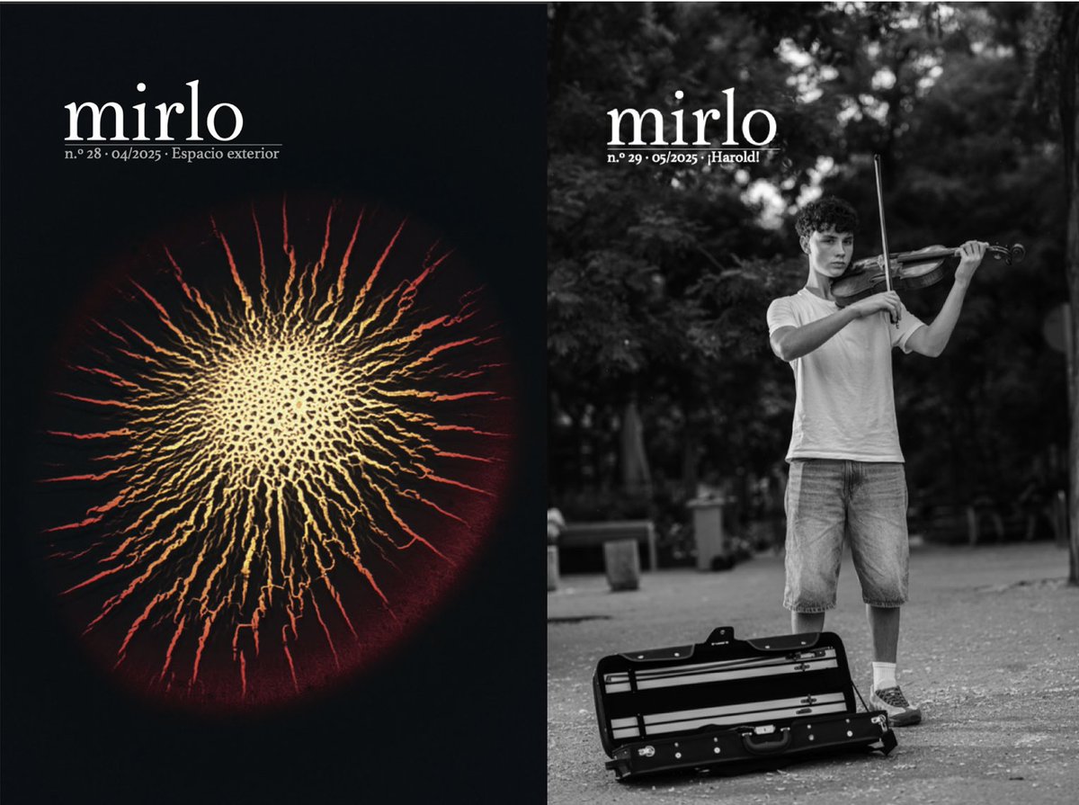 Ya están en imprenta (y dentro de un par de semanas en los buzones) los números de abril y mayo, que recibiréis juntos. ¡No sabéis lo bonitos que son, lo bien que ha quedado! Suscríbete ahora en junio y los tendrás gratis:

revistamirlo.com/como-conseguir…

#Mirlo28 #Mirlo29 #revistaMirlo