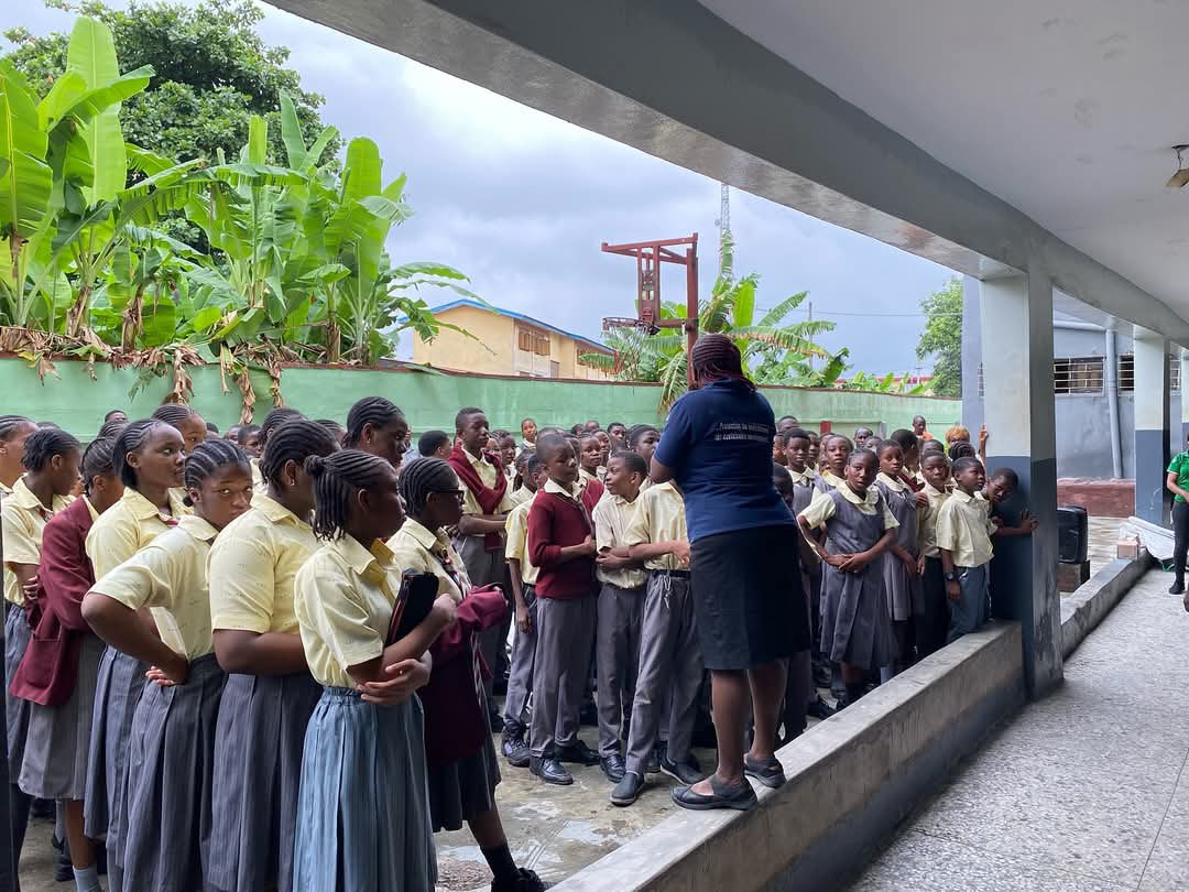 NESREA TODAY:

We know the vital futuristic role of children as  environmental leaders , so we go all out to engage them wherever they are.

Officials of the Agency were at St. John Mary Vianney Catholic Church  and St. John Paul II Parish , Papal Ground , Kubwa, Abuja to