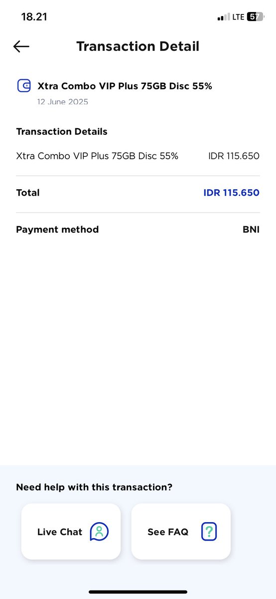 withlop_'s tweet photo. @myXLCare @myXL 
Haloo, saya kemaren beli paket data 75gb tp kenapa yg masuk hanya 15gb ya???
Sudah cb callout via myxl tp lemotnya masyaallah https://t.co/aeuf0WnAZ5