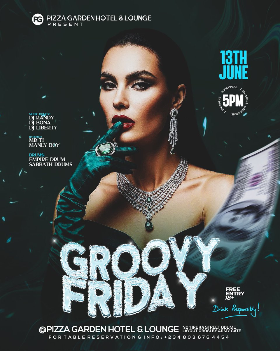 thatgraphicguy1's tweet photo. GROOVY  FRIDAY
Designed by me.
Need a Design or get a gig for me? Send a Dm. Let's handle your next design project

#graphicdesign  #partyflyer  #partyflyerdesign #graphic #design  #flyer https://t.co/p02ONLVU08