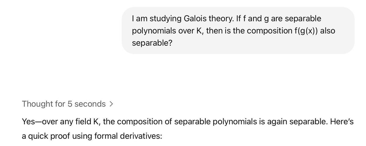 k_houston_math's tweet image. ChatGPT says yes. Claude says no. Maybe they should just agree to disagree. Who&apos;s to say which is right?