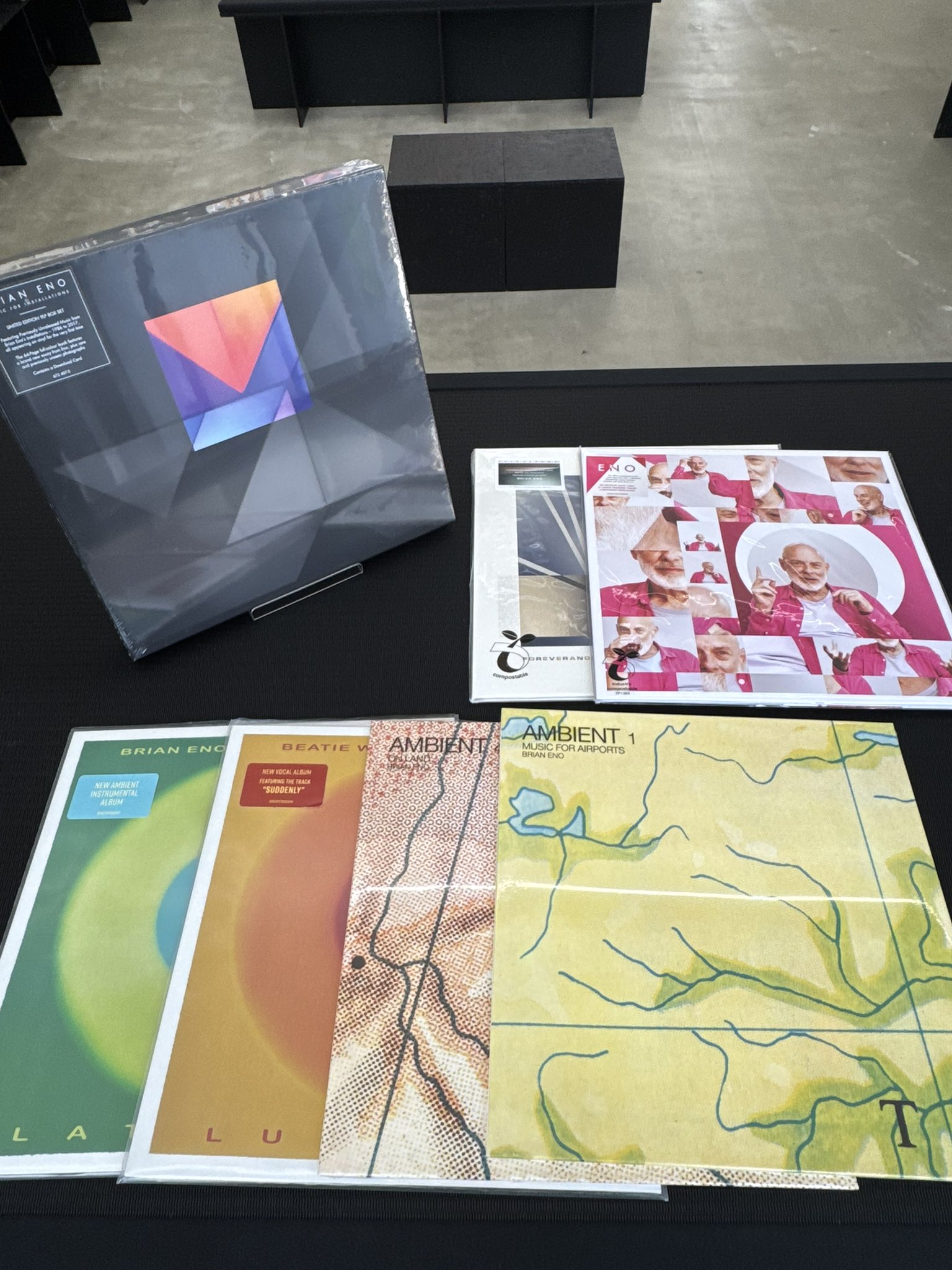 ブライアンイーノBrian Eno Instrumental Box Set CD