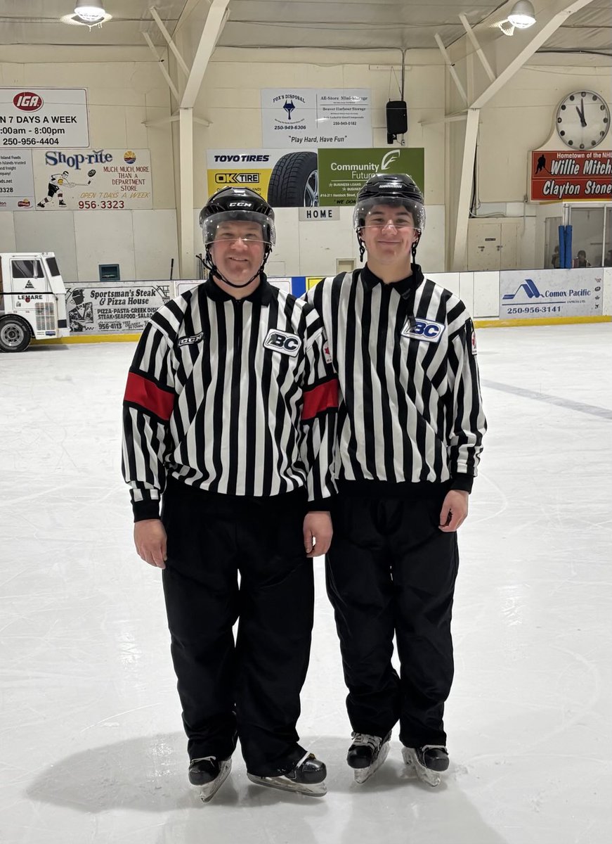 On Sunday June 15th BCHockey celebrates Father’s Day with BCHockey Officiating Fathers &amp; Father figures who play a vital role in the development of BCHockey Officials. Including the Foster Family. #morethandroppingpucks