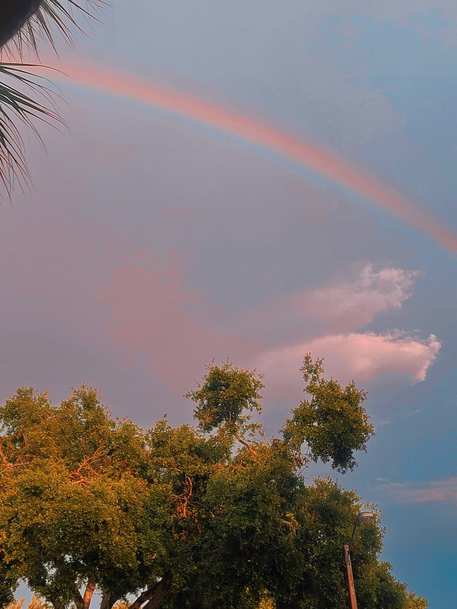 Walked out the front door
and BOOM!!
RAINBOW 🌈