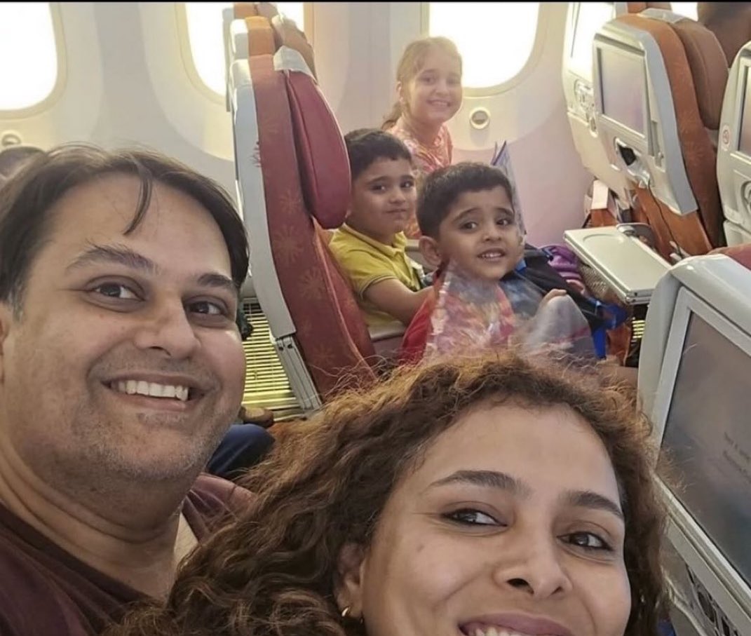 TateMavetera's tweet image. A family’s dream shattered in an instant. Pratik Joshi waited 6 years to bring his wife and 3 children to London. Bags packed. Jobs resigned. Goodbyes said. 

They boarded Air India 171 full of hope, clicked a final selfie an hour later they crash. This is heartbreaking.

Life’s…