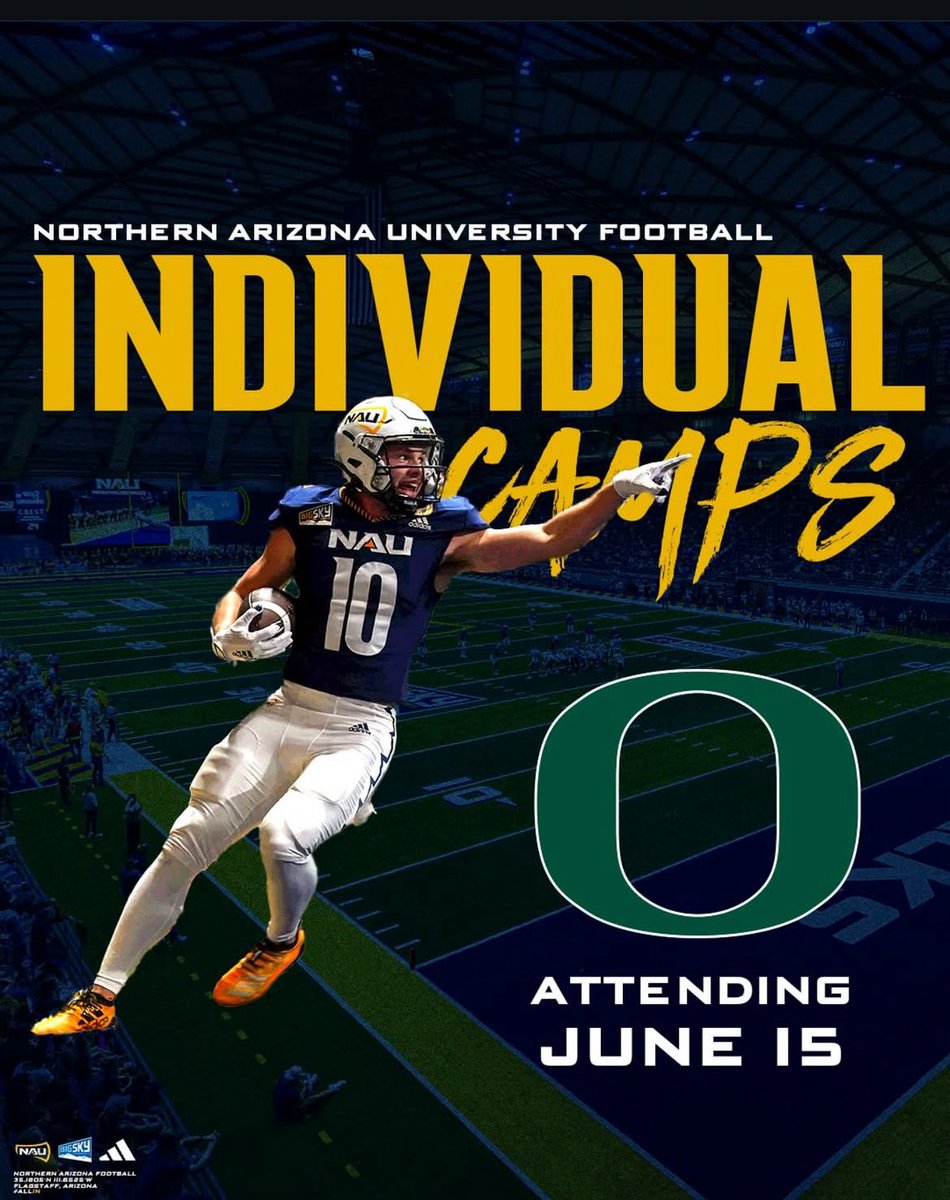CodyTibbott6's tweet photo. Can’t wait to Compete and Learn this weekend at NAU 7’s Tournament June 14th and NAU football Camp June 15th!! @ACPFootball17 @COACHZAZCOLPREP @RecruitingACP @toddbusot @Coach_Cheatwood @TimRoschmann @CoachAdamClark https://t.co/ZHEhm9oRwj