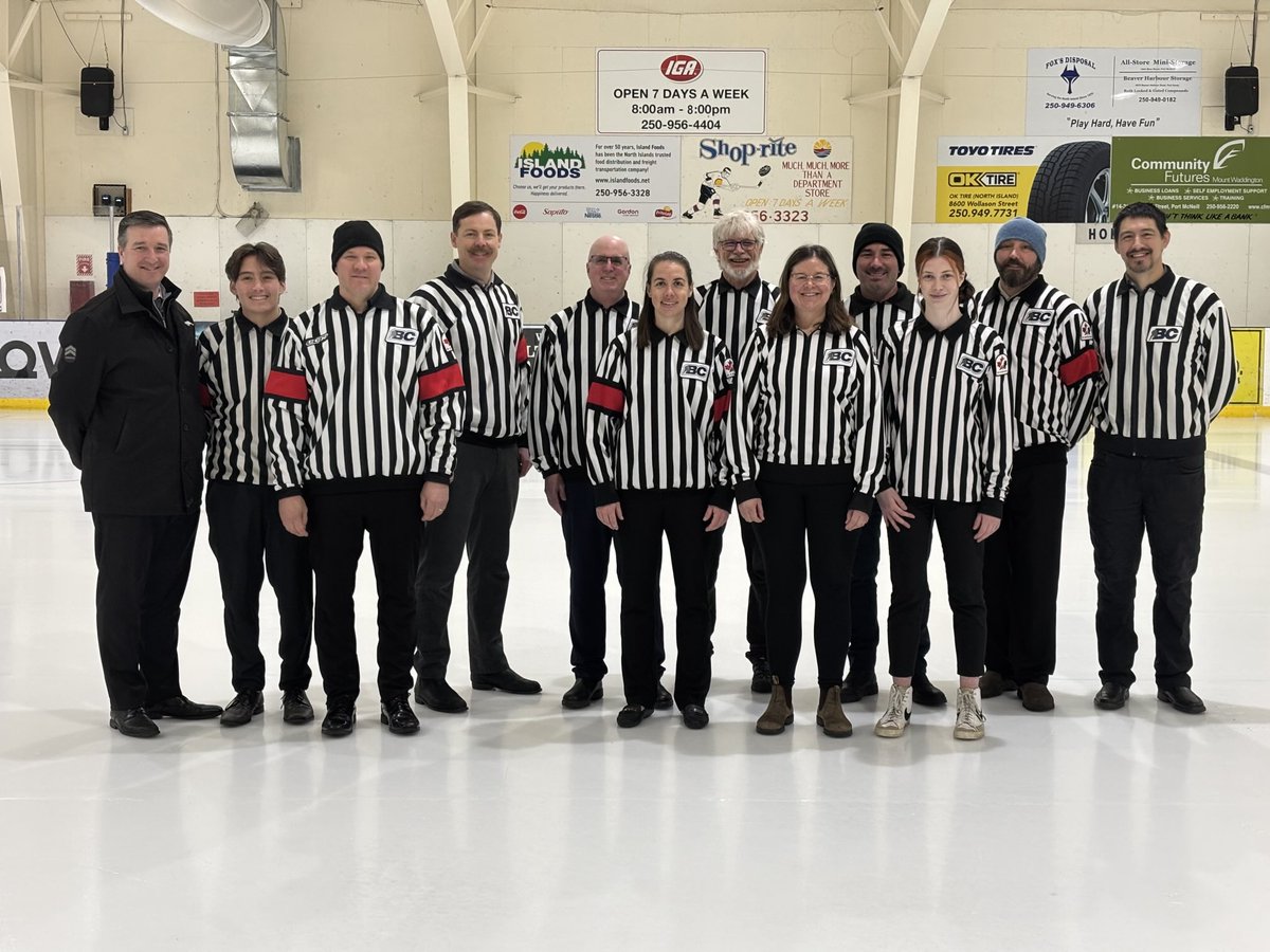On Sunday June 15th BCHockey celebrates Father’s Day with BCHockey Officiating Fathers &amp; Father figures who play a vital role in the development of BCHockey Officials. Including the Mahaffy Family. #morethandroppingpucks