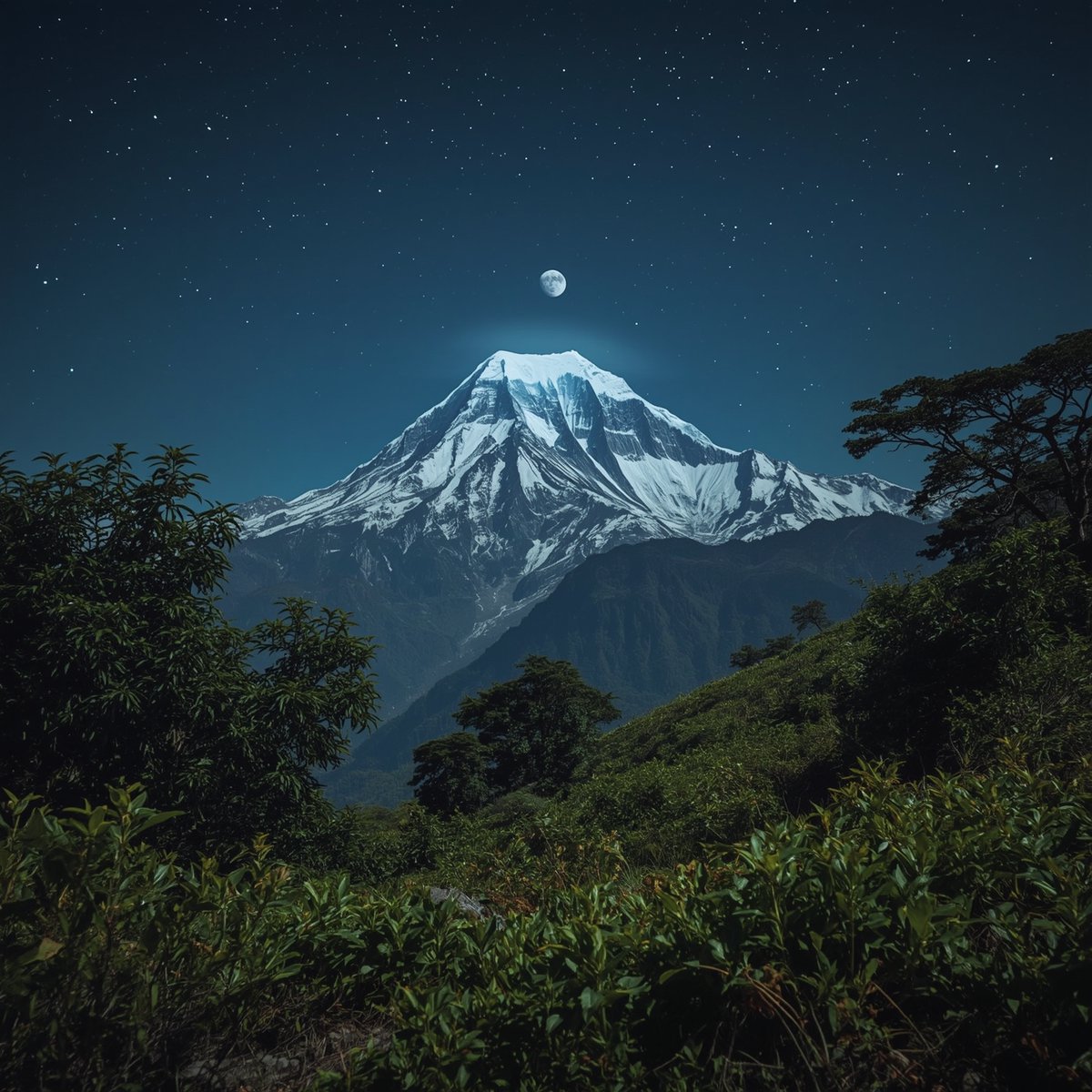 bj_1513's tweet photo. #mounteverest #himalayas #nightsky #imagination #aiimage https://t.co/wVeYuUjgwP