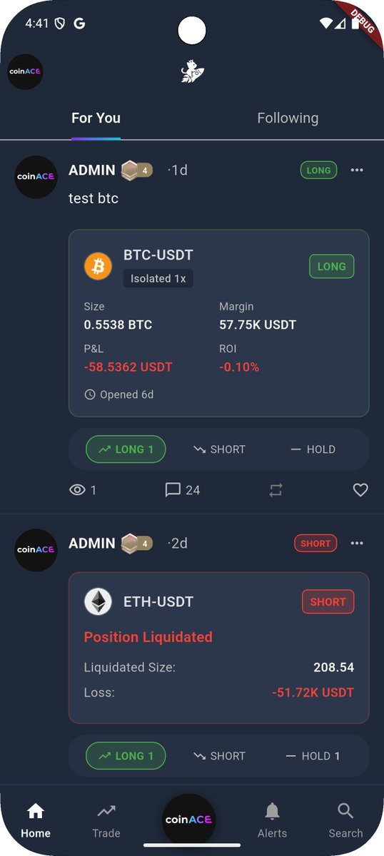 CoinAceApp's tweet photo. 🚀 App Launch Coming Soon!

We're excited to announce that the CoinACE mobile app is almost ready!
Just like the web version, the app will support Simulation Trading, Social Features, and Mining — all in one place.
Stay tuned for the official release! 📱💰

#CoinACE https://t.co/i8mmOcFsiu