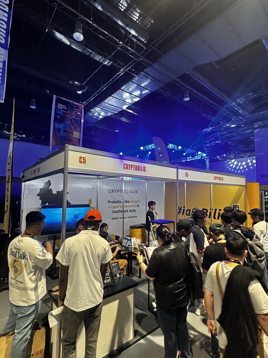CryptoBilis Philippines (@cryptobilisph) on Twitter photo What a week!!
Grateful to be part of it as an exhibitor and to represent the CryptoBilis community.
Sometimes the simplest intentions build the strongest outcomes.
Huge thank you to the <a href="/philippinebc_wk/">Philippine Blockchain Week</a> team for bringing the entire community together under one roof. What a week!!
Grateful to be part of it as an exhibitor and to represent the CryptoBilis community.
Sometimes the simplest intentions build the strongest outcomes.
Huge thank you to the <a href="/philippinebc_wk/">Philippine Blockchain Week</a> team for bringing the entire community together under one roof.