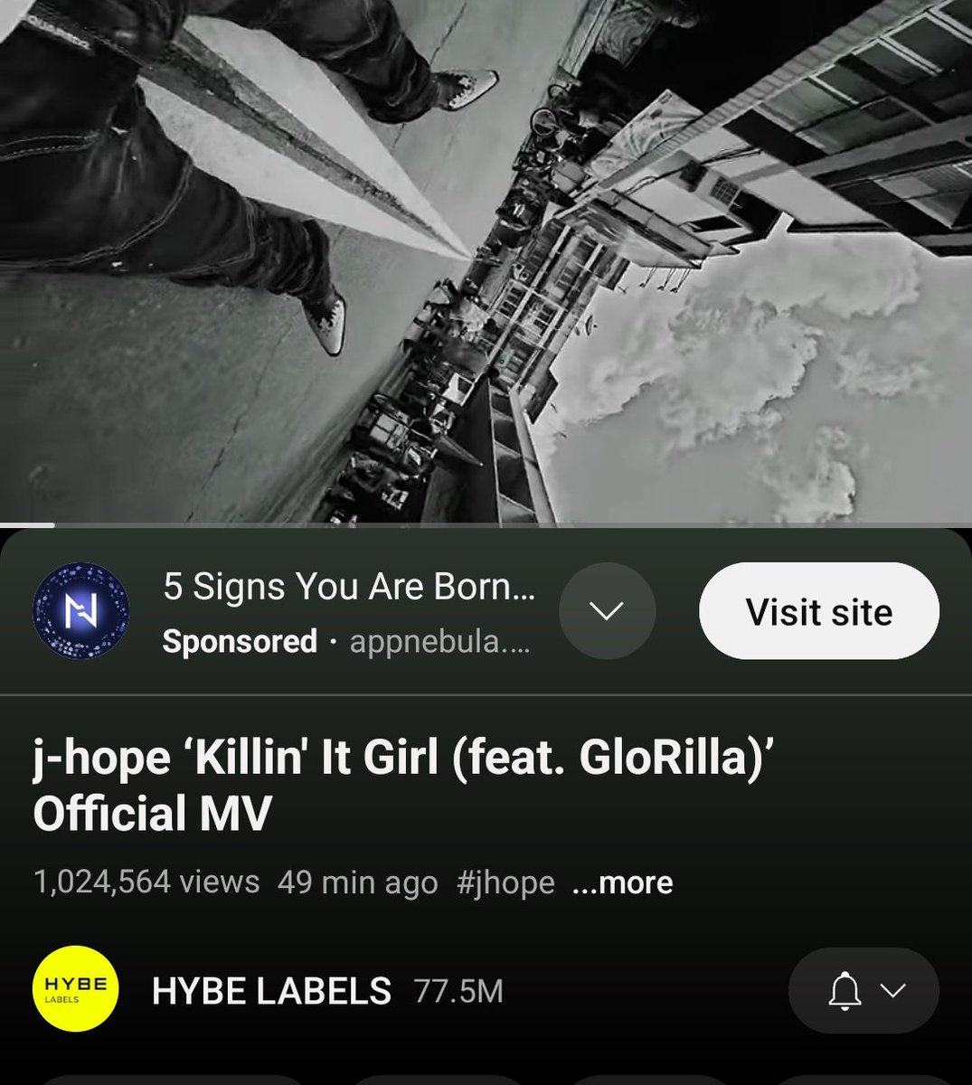 jhope_charts's tweet photo. Kllin It Girl by j-hope has reached 1M views in 45 minutes!!

Keep streaming!!
https://t.co/Nz3OG1TFOX

#JHOPE #jhope_KllinItGirl https://t.co/dJI9x3CUUO
