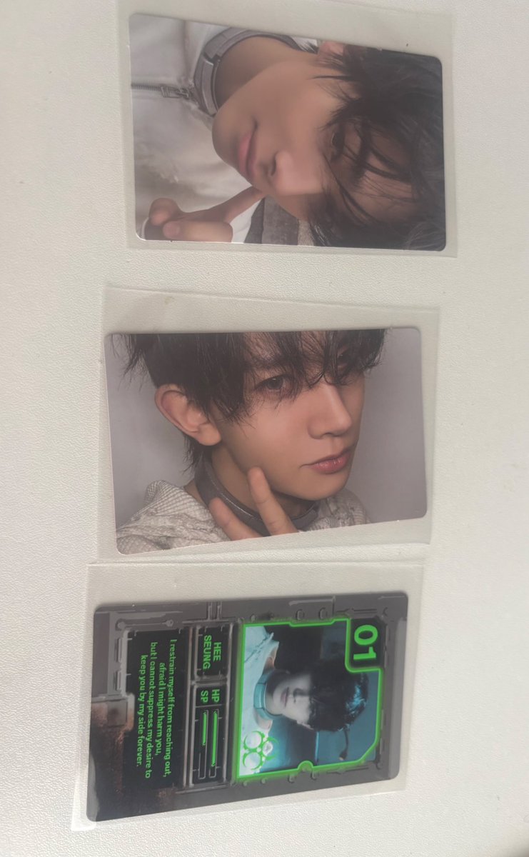 yonnee__'s tweet photo. ENHYPEN エナプ DESIRE:UNLEASH 交換

譲）画像のもの

求）ソンフン

投函での交換でおねがいいたします。
お気軽にお声掛け下さい。

#ENHYPEN交換 https://t.co/5kDxBEihem