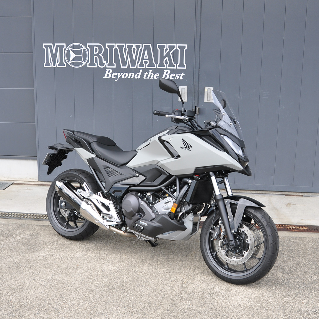 NC750X ’25- Dual Clutch Transmission用“Slip-On Exhaust MX”の適合確認中。
NC750X DCTオーナーの皆さま、ご購入をご検討の皆さま、分かり次第、続報でお知らせいたしますので、今しばらくお待ちください。
#モリワキ #NC750