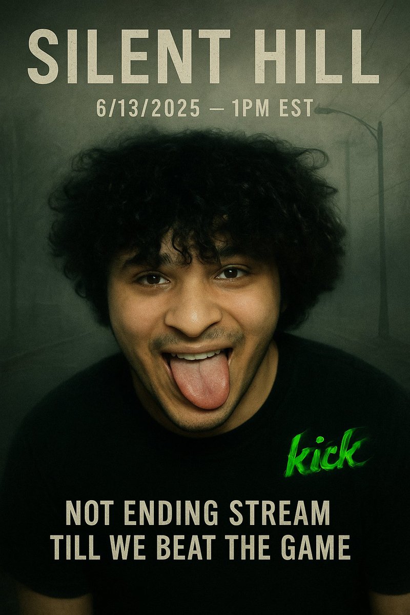 LittleSmugg (@grannymuslim) on Twitter photo 🚨ANNOUNCEMENT🚨
<a href="/KickCommunity/">Kick Community</a>
I will be streaming a game called "SILENT HILL HOMECOMING" And i am not allowed to end stream until we beat the GAME! 🫶💫
Todays stream was so good i have to run it back!💪
we beat LITTLE NIGHTMARES & UNTIL DAWN 🥳
Now its time to beat "SILENT 🚨ANNOUNCEMENT🚨
<a href="/KickCommunity/">Kick Community</a>
I will be streaming a game called "SILENT HILL HOMECOMING" And i am not allowed to end stream until we beat the GAME! 🫶💫
Todays stream was so good i have to run it back!💪
we beat LITTLE NIGHTMARES & UNTIL DAWN 🥳
Now its time to beat "SILENT