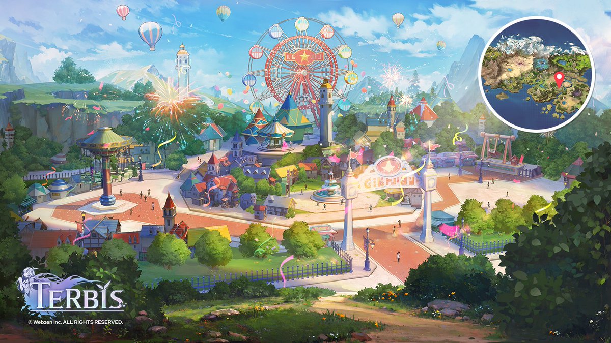 【지역 정보】

「솔라리움」
365일, 24시간 내내 불빛과 연주 소리가
꺼지지 않는 <축제의 도시>🎡

저번에 '미즈키즈'랑 함께 놀다 온 곳인데,
휴가를 나온 귀족부터, 상인, 마법사,
지나가는 모험가까지 모두 환영해 주더라구요!

그리고 유명한 아이돌도 있다고 들었는데…
저번엔 못 봤어서 너무