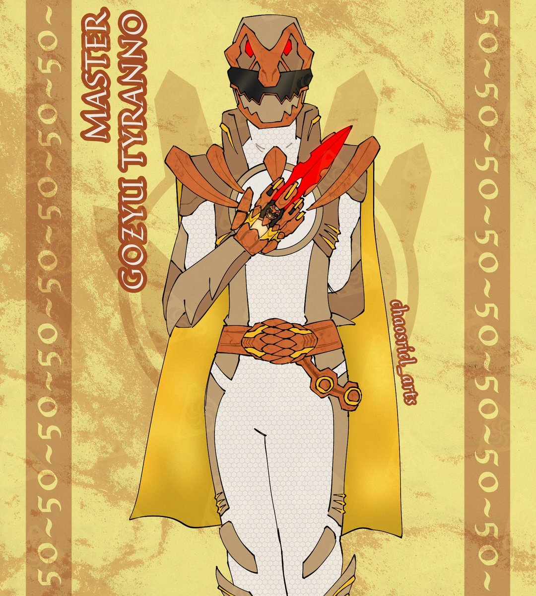 Master Gozyu Tyranno] The elderly mentor to the Centurangers