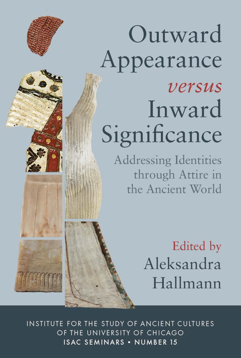 Aleksandra Hallmann (@alekshallmann) on Twitter photo I am thrilled to announce the publication of new book in #OpenAccess
👉 isac.uchicago.edu/research/publi…
A huge thanks to all contributors and the superb Managing Editor of <a href="/ISAC_UChicago/">Institute for the Study of Ancient Cultures</a> The volume is a true testament of collaboration.
#history #fashionhistory #dress #AncientHistory I am thrilled to announce the publication of new book in #OpenAccess
👉 isac.uchicago.edu/research/publi…
A huge thanks to all contributors and the superb Managing Editor of <a href="/ISAC_UChicago/">Institute for the Study of Ancient Cultures</a> The volume is a true testament of collaboration.
#history #fashionhistory #dress #AncientHistory