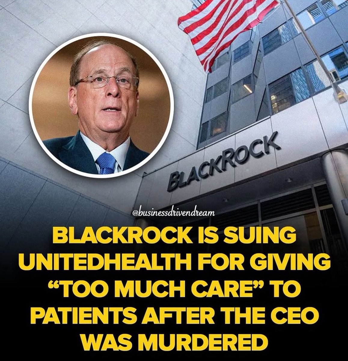 Exhibit #2,364,452 on why health insurance companies should not exist. They have a fiduciary duty to their shareholders, not their customers.