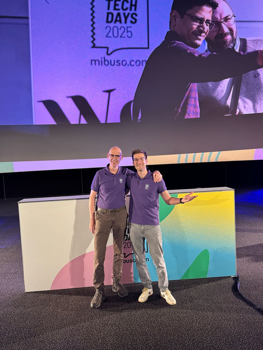lucvanvugt's tweet photo. It was a great pleasure preparing and presenting our #BCTechDays session "Testing is Boring... Until Now!" together with @TineStaric.
And a more than additional delight to hear from many how they valued it.

#testautomation #beentheredonethatgotthetshirt https://t.co/1EuNbN9hJM