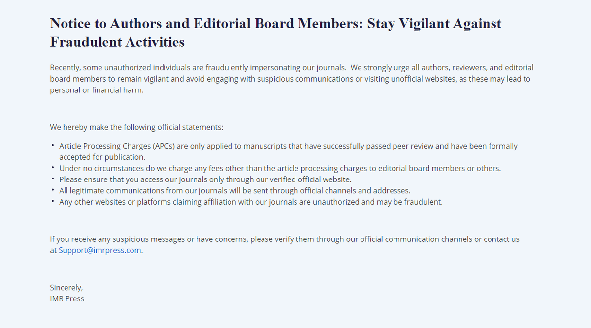 IMR Press tweet media