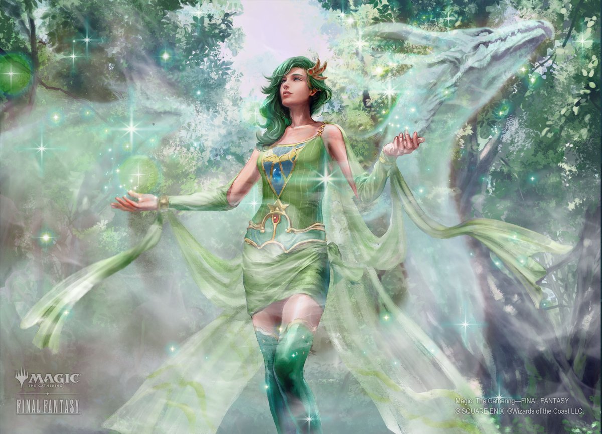 Magic: The Gathering®—FINAL FANTASY™
Rydia, Summoner of Mist
AD: Eisuke Takeda
