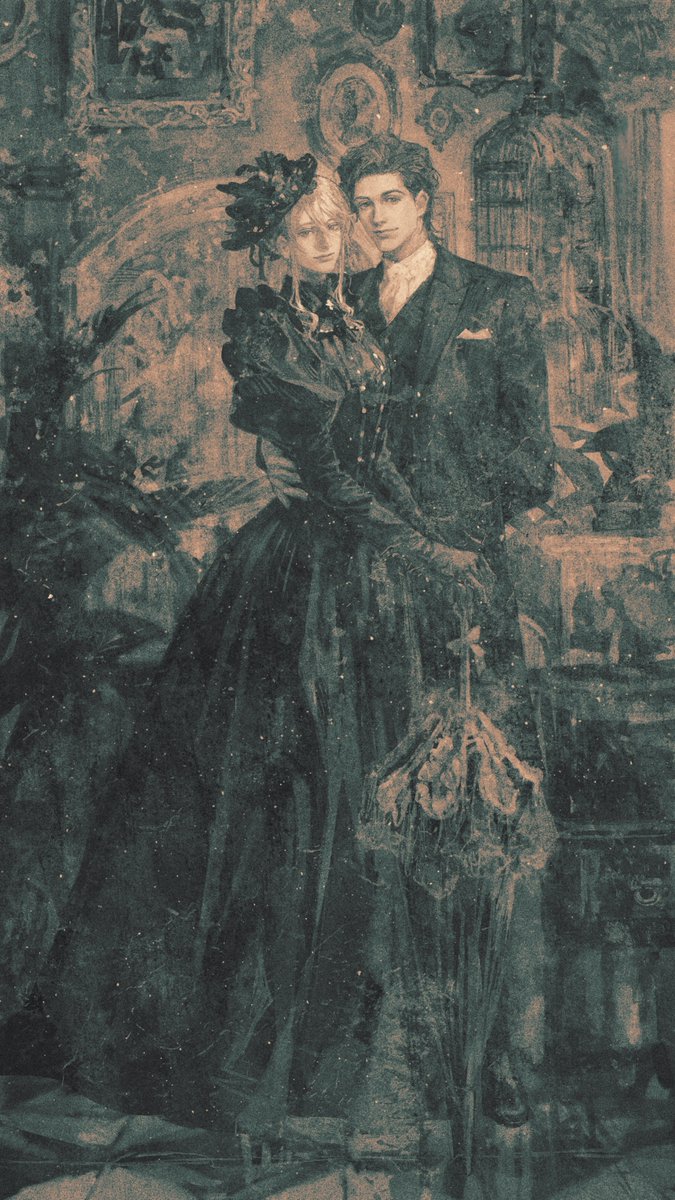 EGOTISM55839069's tweet photo. A Victorian photo of an unknown young newlywed couple(...or not?)
#アルウィリ #憂国のモリアーティ #MoriartyThePatriot #YUUMORI #憂モリ https://t.co/09w4lvqrdd