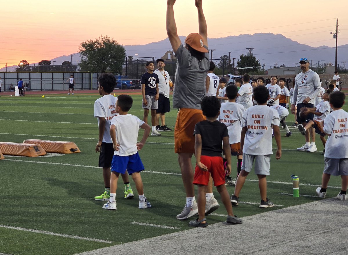 Riverside High School Football Camp <a href="/Carlos11Rojas_/">Carlos D Rojas III</a>  Chaila had fun with her brother