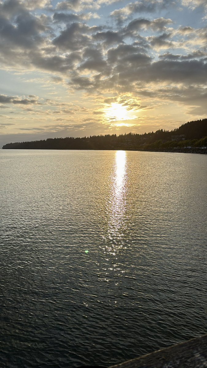 This was the amazing ocean view tonight after the crazy steep shortcut I found to get there. #WorthIt