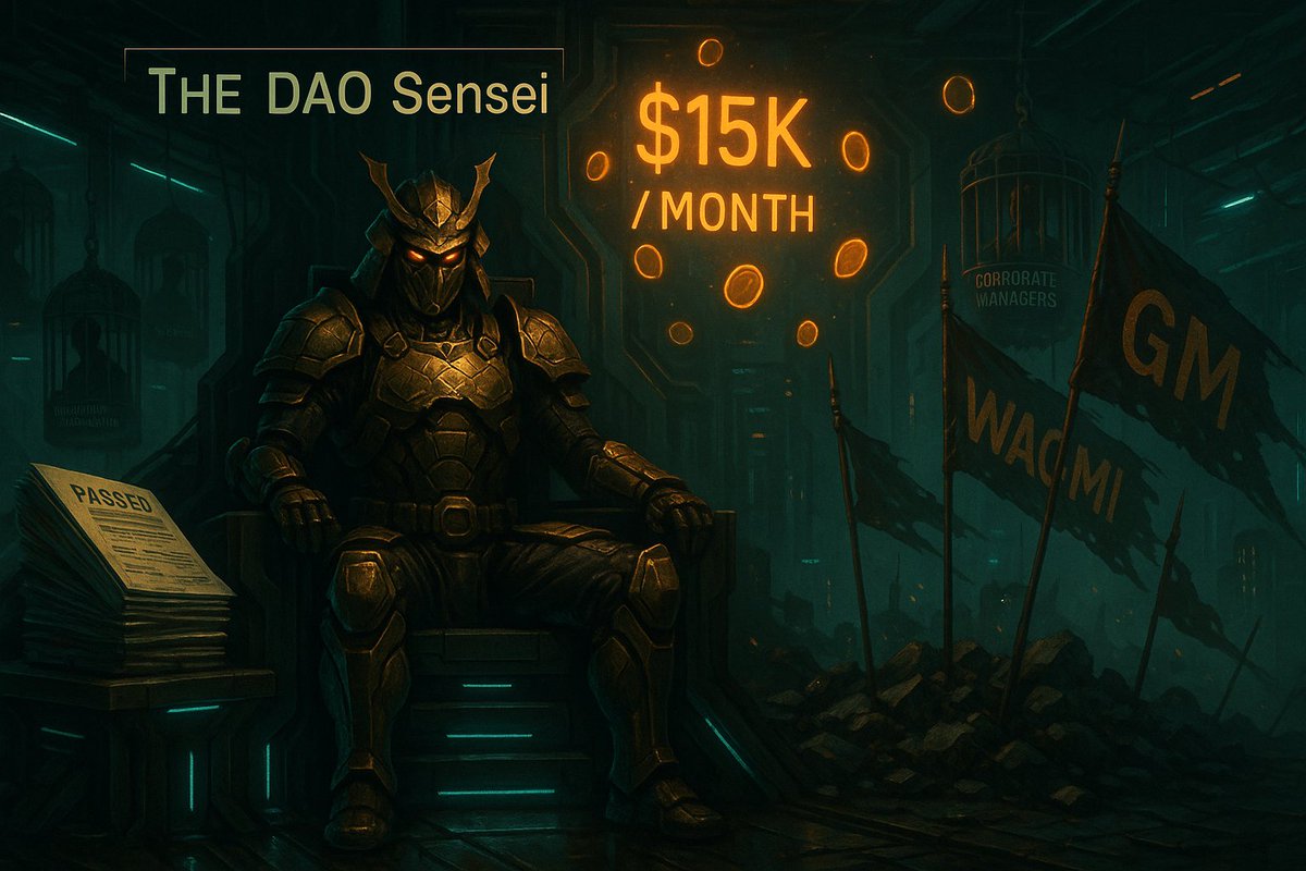 ⚔️ Day 3: How to Land a DAO Operator Role (Paid to Meme &amp; Manage)

The most unconventional 6-figure job in crypto?
Getting paid to meme, coordinate, and build decentralized armies.

     The Secret:
DAO hires aren’t from applications, they’re from visibility.
No one checks your